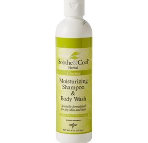 Medline Soothe and Cool Herbal Shampoo and Body Wash