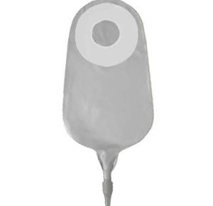 Marlen E-Z Drain Two-Piece Clear Urostomy Pouch