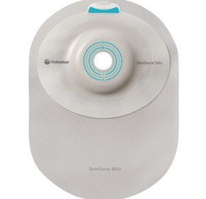 Coloplast Sensura Mio One-Piece Convex Cut-To-Fit Transparent Closed Pouch