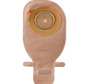 Coloplast Assura EasiClose WIDE One-Piece Maxi Flat Standard Cut-to-Fit Transparent Drainable Pouch