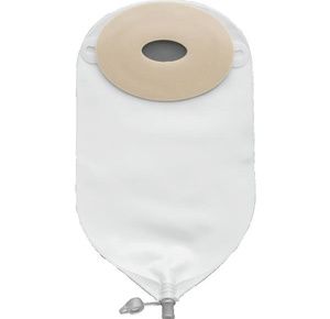 Nu-Hope Classic-Oval One Piece Urinary Precut Flat Ostomy Pouch
