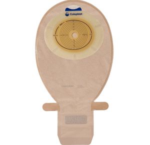 Coloplast SenSura EasiClose WIDE One-Piece Maxi Flat Standard Opaque Drainable Pouch With Filter
