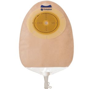 Coloplast SenSura Soft One-Piece Convex Light Standard Cut-to-Fit Maxi Transparent Urostomy Pouch