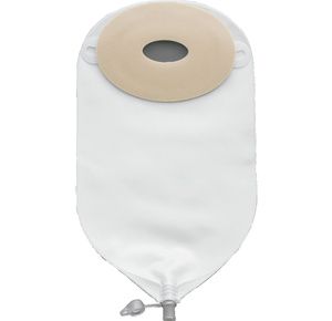 Nu-Hope Flat Standard Oval Pre-Cut Post-Operative Adult Urinary Pouch