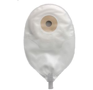 Nu-Hope Nu-Flex Round Mini Urinary Pouch with Flutter Valve