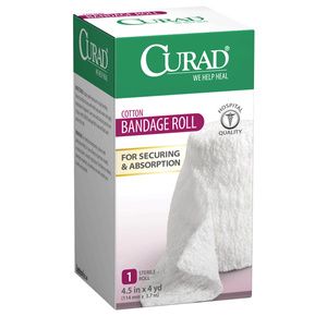 Medline Curad Sterile Cotton Bandage Roll