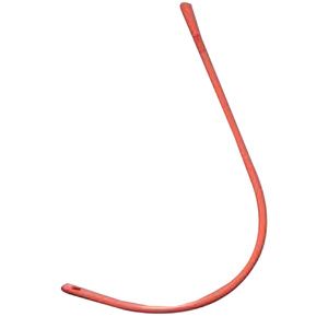 Bard Radiopaque Glass Molded Rubber Rectal Tube With Funnel End