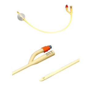 Amsino AMSure Two-Way Silicone-Coated Foley Catheter With 30cc Balloon Capacity
