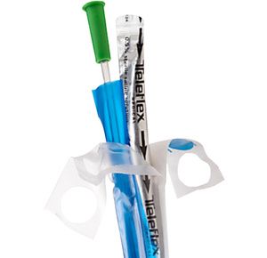 Rusch FloCath Quick Hydrophilic Intermittent Catheter - Coude Tip