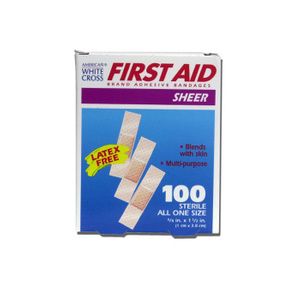 American White Cross Stat Strip Adhesive Strip