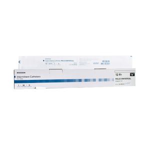 McKesson Unisex Urethral Catheter With Straight Tip