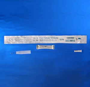 Cure Male Hydrophilic Coated Intermittent Urinary Catheter