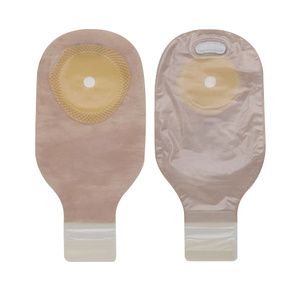 Hollister Premier One-Piece Flat Transparent Drainable Pouch With SoftFlex Skin Barrier