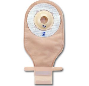 Marlen UltraLite One-Piece Shallow Convex Pre-cut Drainable Pouch With Kwick-Klose II Fastener