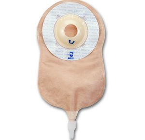 Marlen UltraLite One-Piece Deep Convex Pre-cut Urostomy Pouch With Skin Shield Barrier