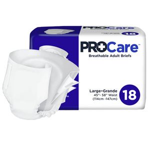 ProCare Breathable Adult Briefs