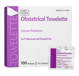 Nice Pak PDI Hygea Obstetrical Towelettes