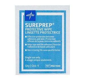Medline Sureprep Skin Protectant Wipe