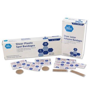 MedPride Sheer Spot Adhesive Bandages