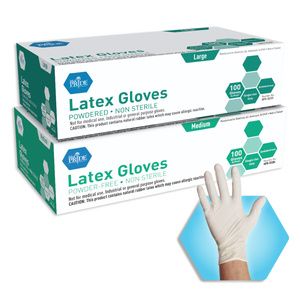 MedPride Latex Powder-Free Gloves
