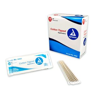Dynarex Cotton Tipped Applicators