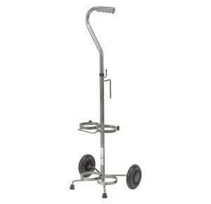 Drive Adjustable Handle Height Dual Oxygen Cart