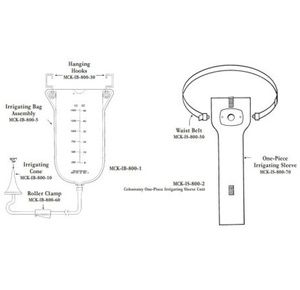 Marlen Adjust-A-Flo Colostomy Kit