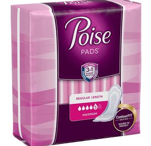 Poise Incontinence Pads - Maximum Absorbency