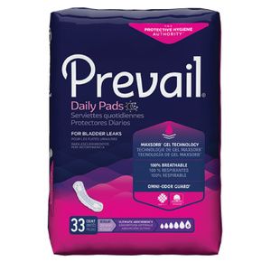 Prevail Bladder Control Pads - Maximum Absorbency