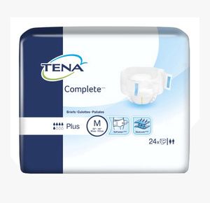 TENA Complete Moderate Absorbency Adult Incontinence Briefs