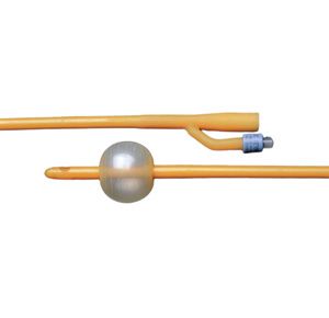 Bard Bardex Lubricath Two-Way Latex Foley Catheter 30cc Balloon Capacity