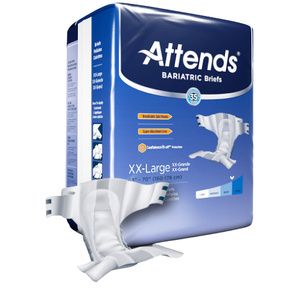 Attends DermaDry Bariatric Briefs