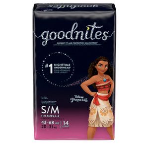 Goodnites NightTime Underwear For Girls