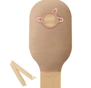 Hollister New Image Two-Piece Ultra-Clear Drainable Pouch With Clamp Closure