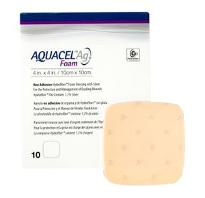 ConvaTec Aquacel Ag Non Adhesive Foam Dressing