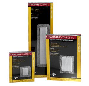 Medline Stratasorb Composite Island Dressing