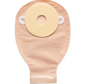 Nu-Hope Pre-Cut Round Post-Operative Brief Drainable Pouch