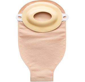 Nu-Hope Flat Standard Oval Pre-Cut Post-Operative Adult Drainable Pouch