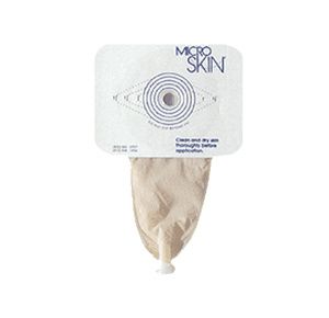 Cymed MicroSkin One-Piece Cut-to-fit Transparent 7 Inches Urostomy Pouch