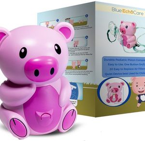 Blue Echo Care Weezy Pig Kid Friendly Nebulizer