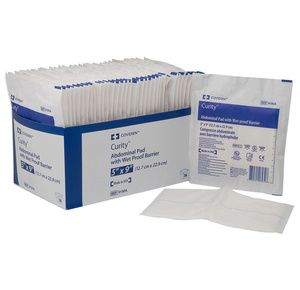 Covidien Curity Tendersorb Abdominal Pads With Wet Proof Barrier