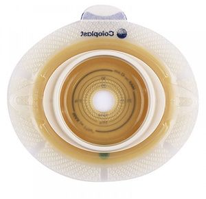 Coloplast SenSura Click Two-Piece Convex Light Standard Skin Barrier With Belt Tabs