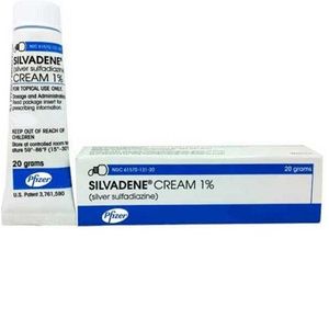 Silvadene - Silver Sulfadiazine Cream For Burns