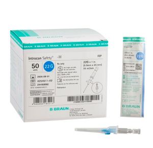 B. Braun Introcan Safety FEP Winged IV Catheter