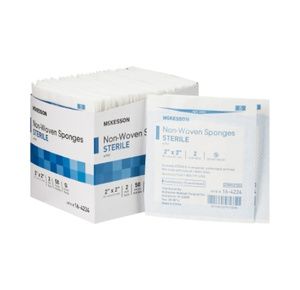 McKesson Medi-Pak Sterile 4-Ply Non-Woven Sponges