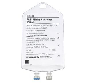 B.Braun Empty PAB Partial Additive Bag