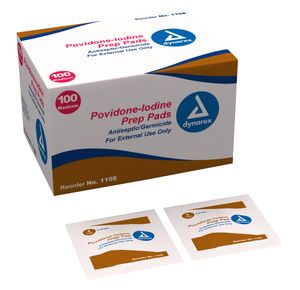 Dynarex Povidone Iodine Prep Pad