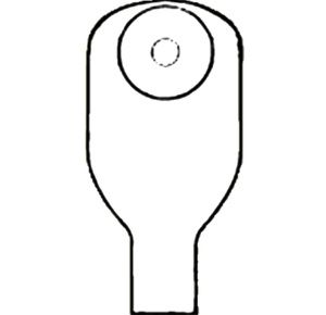 Nu-Hope Nu-Flex Round Post-Operative Adult Drainable Pouch