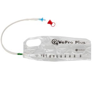 Hollister VaPro Plus Touch Free Male Hydrophilic Intermittent Catheter - Straight Tip