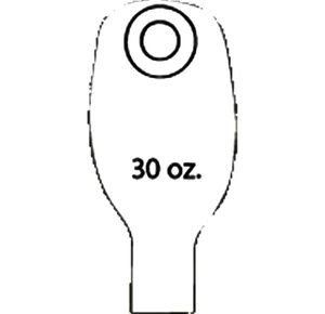 Nu-Hope Semi-Disposable Adult Large Drainable Pouches